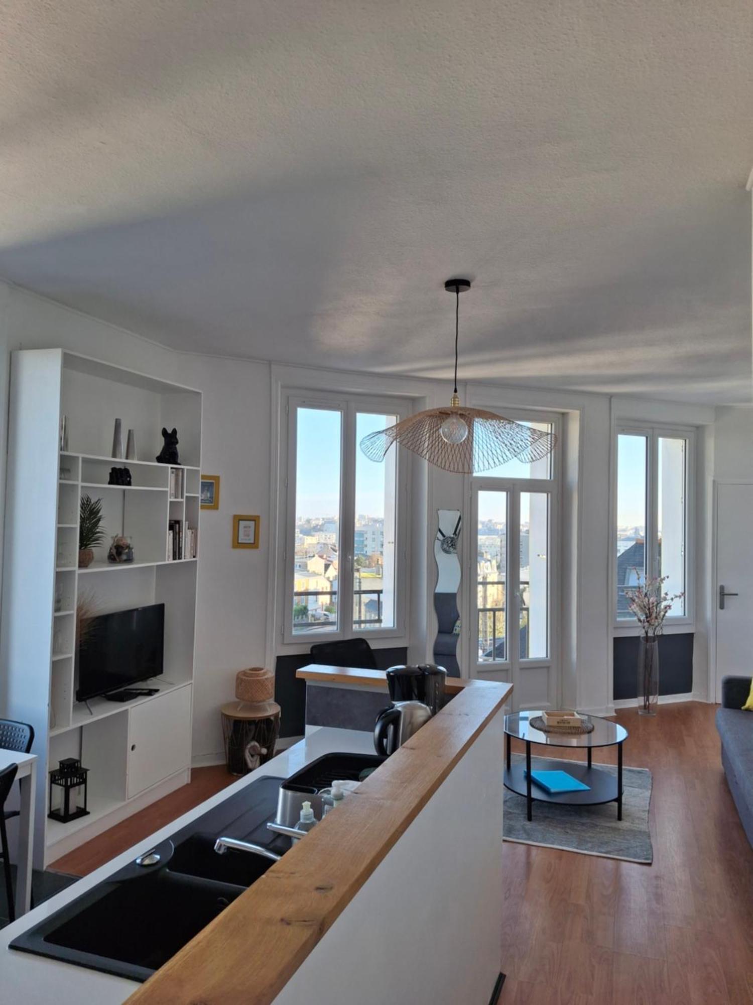 Appartement Lumineux Dans Les Hauts De Recouvrance เบรสต์ ภายนอก รูปภาพ
